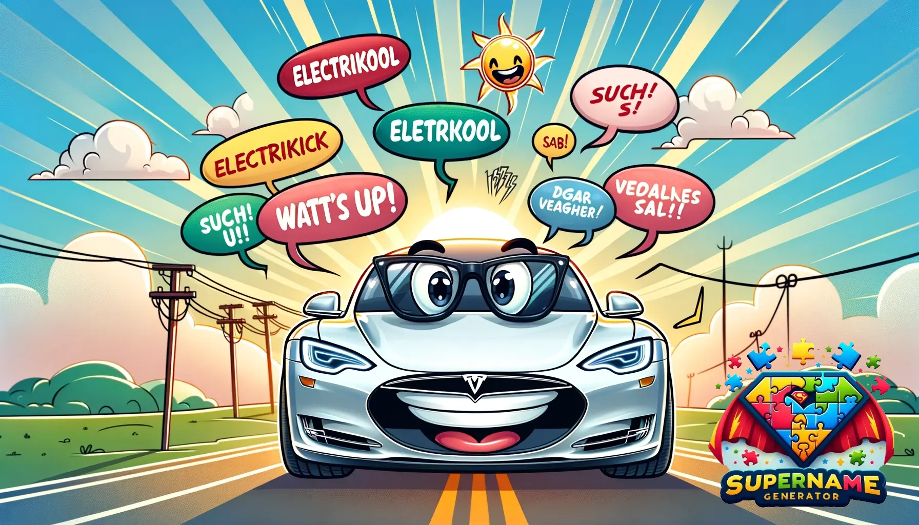 Funny Tesla Car Names | Electrify Your Humour!